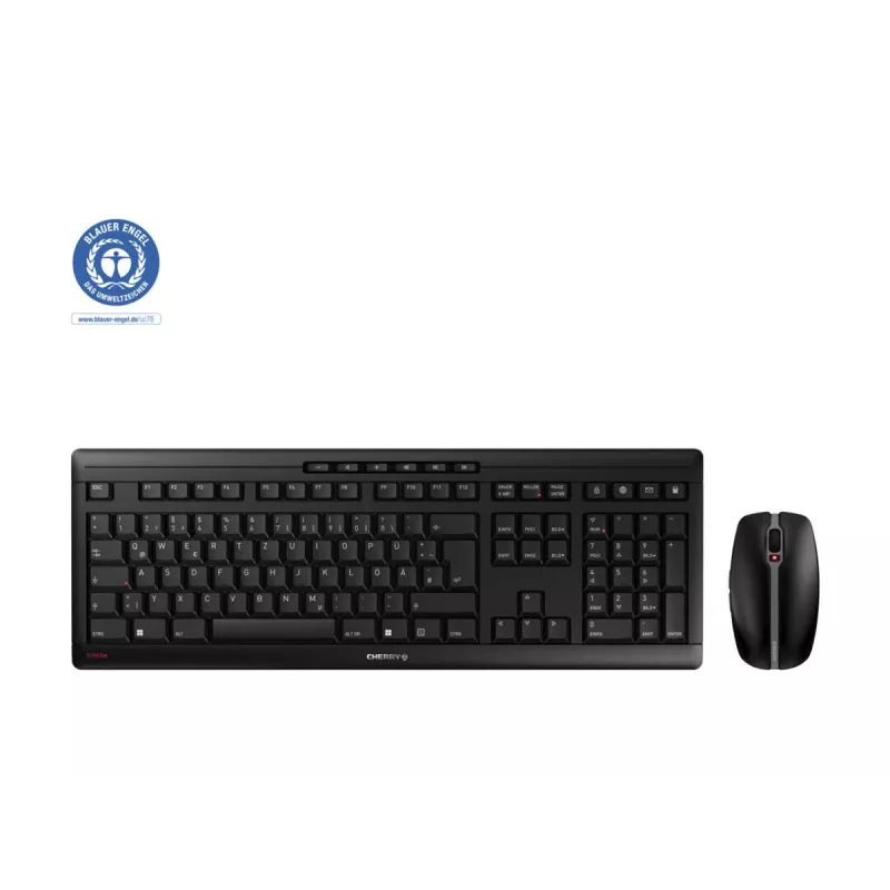 Conjunto de teclado e rato sem fios CHERRY Stream Desktop JD-8500DE-2