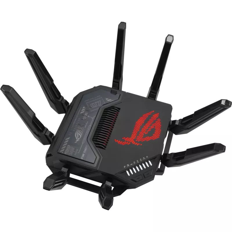 Router Wireless ASUS ROG Rapture GT-BE98 10 Gigabit Ethernet Quad-Band (2,4 GHz / 5 GHz-1 / 5 GHz-2 / 6 GHz) Preto