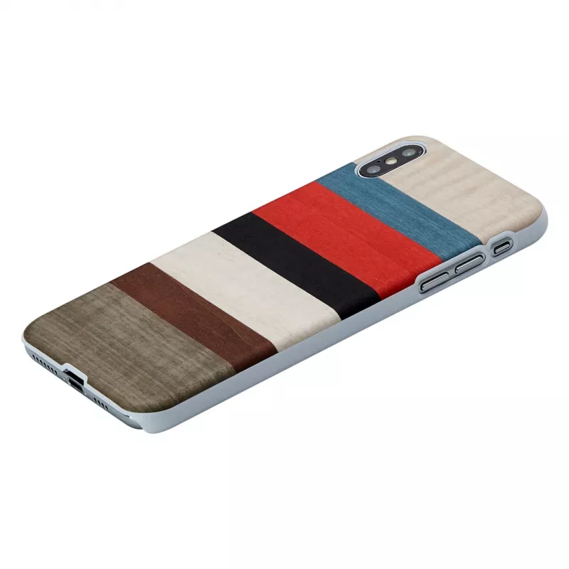 Capa para telemóvel man and wood para iPhone XS Max — corallina white