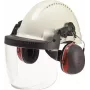 Viseira facial 3M Peltor 5F-1 transparente Policarbonato – proteção facial completa, resistente a riscos