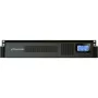 Bluewalker PowerWalker VFI 1000RM LCD - UPS - 800 Watt - 1000 VA 7 Ah - RS-232, USB - 8 tomadas de saída - 2U - 48,3 cm (19) (10120144)