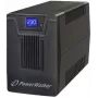 Fonte de alimentação ininterrupta PowerWalker VI 800 SCL FR — UPS Line‑Interactive 0,8 kVA (480 W), 2 tomadas tipo E, USB, RJ-45/RJ-11, bateria 12V 9Ah, torre, preto