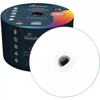CD-R MediaRange MR208 700 MB 52x 50 unid.
