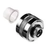 Conector Alphacool Eiszapfen Pro 16mm para tubo rígido G1/4, pack de 6 - cromado