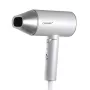 Secador de cabelo Maestro MR-213 2100W com cabo dobrável, 2 velocidades, função ar frio, concentrador de parede dupla, prateado