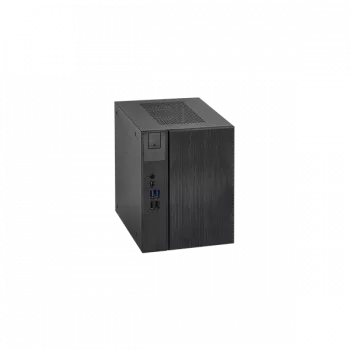 ASRock DeskMeet X300 Series - Barebone - PC compacto - Socket AM4 - AMD X300 - sem CPU - RAM 0 GB - GigE (90BXG4501-A10GA0W)