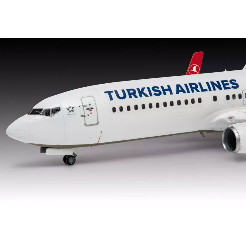 Avião de modelo em plástico REVELL Boeing 737-800 Turkish Air Escala 1:144