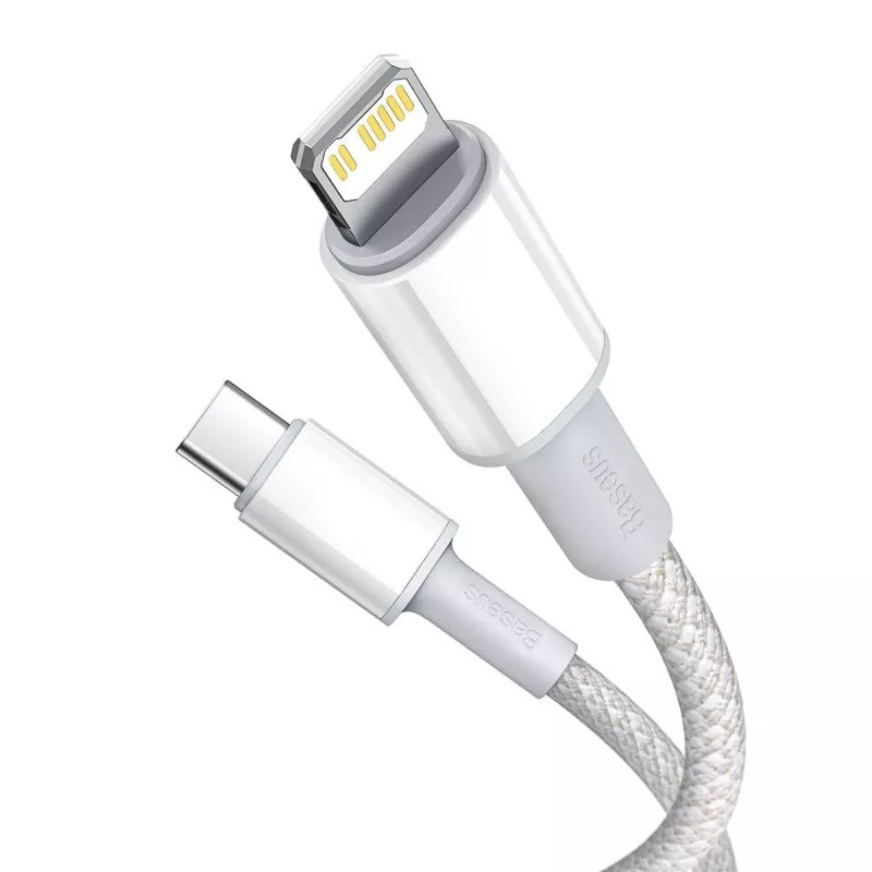 Cabo Lightning Baseus CATLGD-02 1 m branco