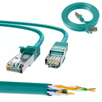 Cabo de rede Extralink Cat.6 FTP 1 m