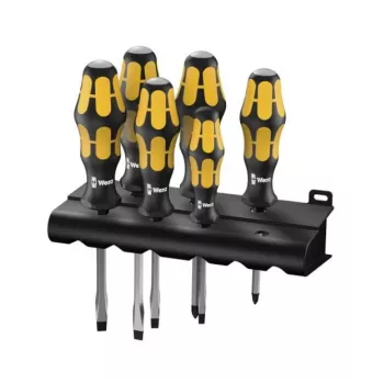 Wera 932/918/6 Kraftform Set chaves de fendas standard