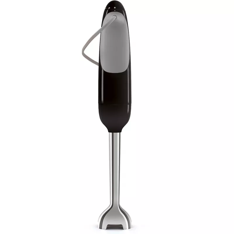Misturadora de mão Smeg HBF03BLEU — 700 W batedeira manual, copo de 1,4 L, lâmina de aço inoxidável, preto