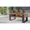 Mesa de centro / Mesa lateral / Mesa de canto Topeshop MODERN 2P ART CZ, mesa de centro de forma retangular, 2 pernas