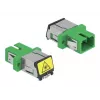 Acoplador de fibra ótica DeLOCK 86887 SC Simplex fêmea para SC Simplex fêmea