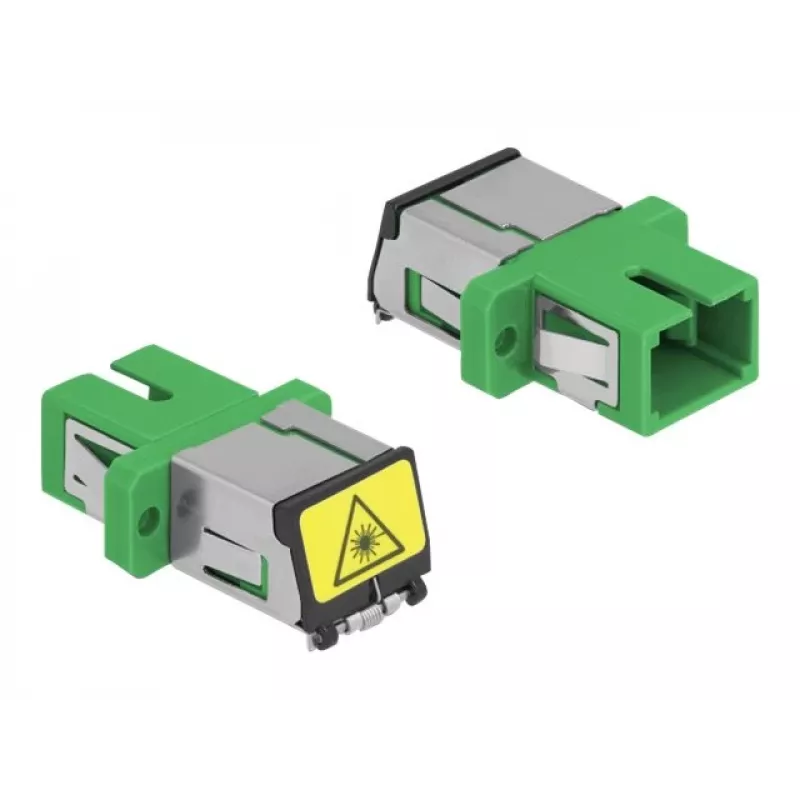 Acoplador de fibra ótica DeLOCK 86887 SC Simplex fêmea para SC Simplex fêmea