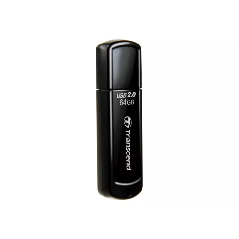 Pen drive USB Transcend JetFlash 350 64GB, USB 2.0, Preto