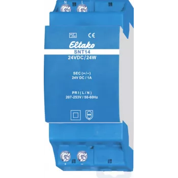 ELTAKO SNT14-24V/24W fonte de alimentação comutada 24V DC/24W (30014032)