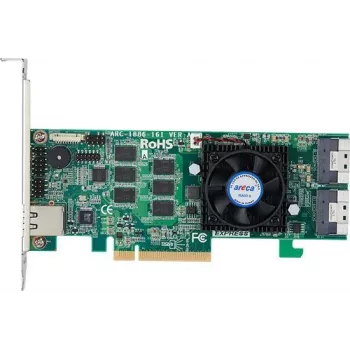 Controlador RAID Areca ARC-1886-16I PCI Express x8 4.0 12 Gbit/s
