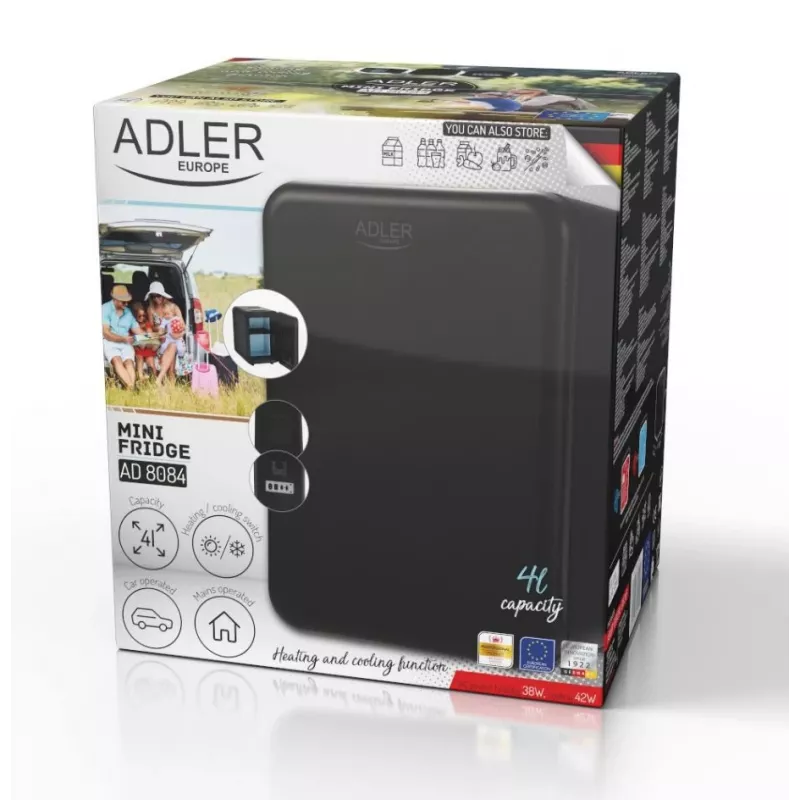 Mini-frigorífico Adler Ad 8084 4L Ac/dc