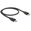Cabo DisplayPort DeLOCK 85506 0,5 m Preto
