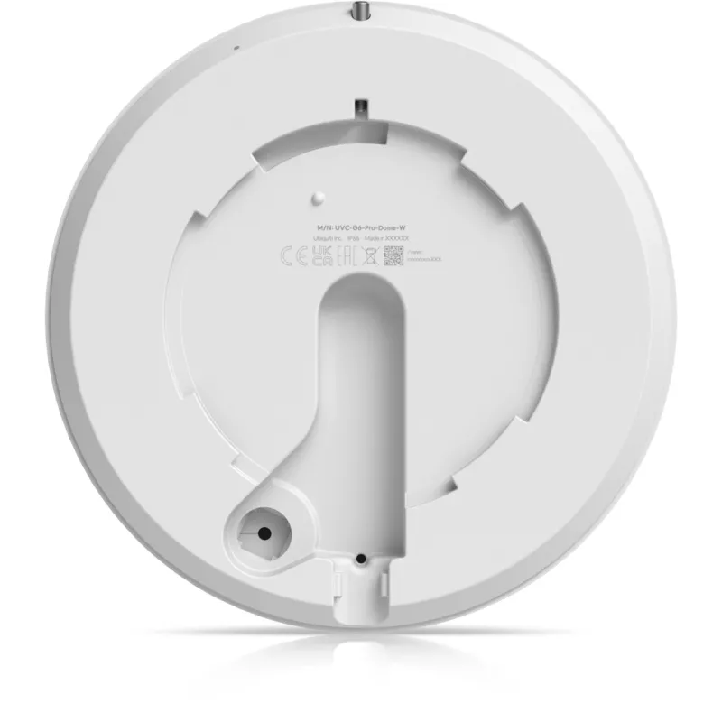 Ubiquiti UniFi G6 Pro câmara dome, 8 MP 4K, zoom ótico 2,36x, branco