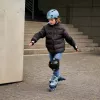 Patins em Linha HUDORA Leon 2.0, Tamanho Ajustável 37–40, azul/cinzento