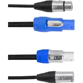 Cabo DMX EUROLITE 30227785 P-Con para XLR de 5 pinos, 5 m