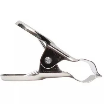 MAUL mola em metal, cor: níquel, largura: 50 mm capacidade de aperto: 20 mm, embalagem de autosserviço (21750-96)