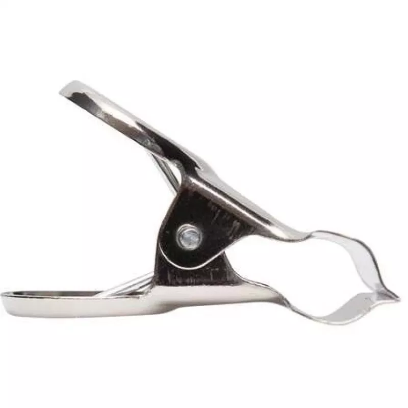 MAUL mola em metal, cor: níquel, largura: 50 mm capacidade de aperto: 20 mm, embalagem de autosserviço (21750-96)