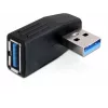 Adaptador de mudança de sexo DeLOCK 65341 USB 3.0 preto