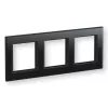 eQ-3 Homematic IP 162150A1 Moldura de vidro, tripla, preto