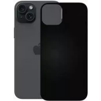 Capa soft TPU PEDEA para iPhone 15 Plus, preto (50160972)
