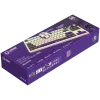 LORGAR KBP70TKLW, Teclado de gaming mecânico TKL sem fios Pro, bege, layout EN