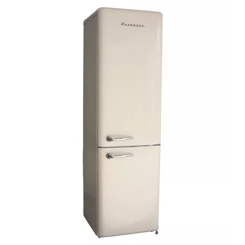 Combinado de frigorífico e congelador retro Ravanson LKK-250RC