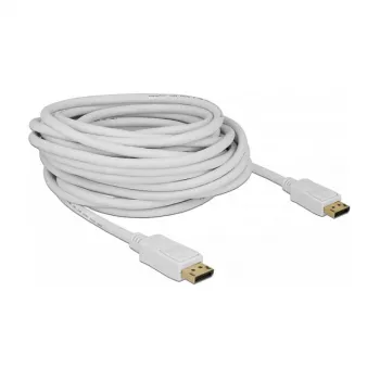 Cabo DisplayPort DeLOCK 84863 10 m branco
