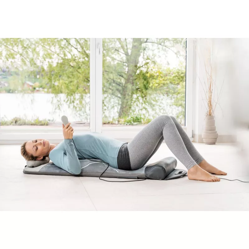 Tapete de yoga e alongamento Beurer MG280 – tapete de treino leve e antiderrapante para yoga, alongamento e exercícios no chão