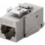 Tomada Keystone RJ45 CAT 6 Wentronic Goobay, STP blindada, 250 MHz - Ligação: LSA, caixa em zamak (90863)