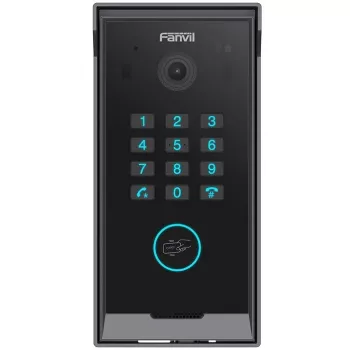 Intercomunicador de vídeo Fanvil i60K SIP, design compacto, vídeo HD, intercomunicador exterior, suporte PoE