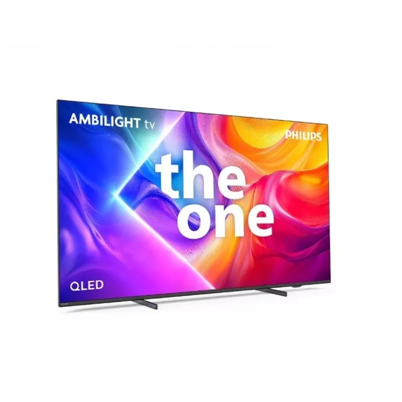TV Philips 75PUS9010 75 polegadas 4K UHD QLED preto, classe de eficiência energética E