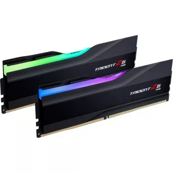 DIMM 64 GB DDR5-6000 (2x 32 GB) Dual-Kit, memória RAM preta, F5-6000J3040G32GX2-TZ5RK, Trident Z5 RGB, INTEL XMP