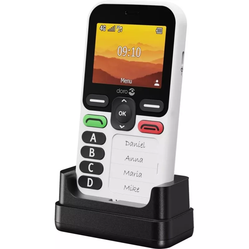 Smartphone Doro Leva X10 2,4 polegadas 1150 mAh grafite