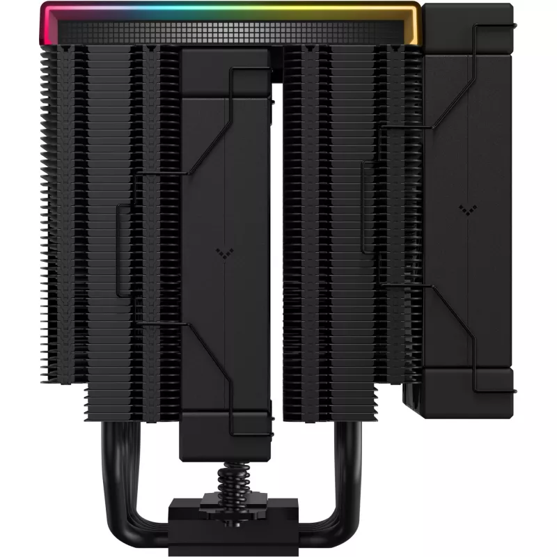 Arrefecedor de CPU DeepCool AK620 Digital PRO — ventoinha de 120 mm, 1750 rpm, 25 dB, 12 V, compatível com LGA1700/AM5, preto