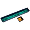 Tecla Ducky Horizon DKSA109-DEPDBBZOH material PBT preto azul