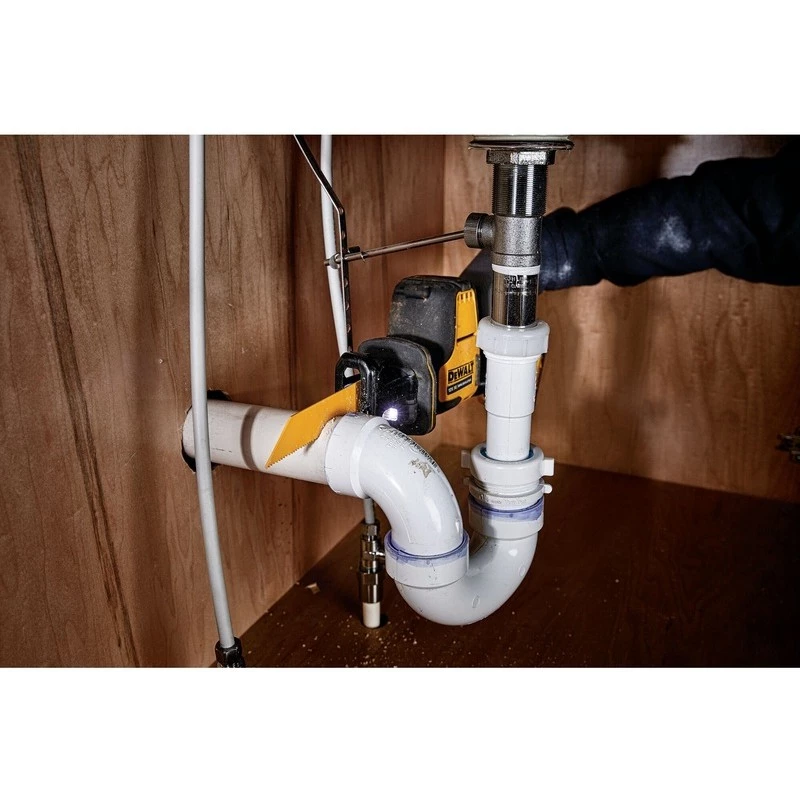 DeWALT DCS312D2-QW Serra sabre 2800 spm Preto, Amarelo