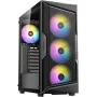 Antec AX Series AX61 - Caixa Gaming Mid-Tower - ATX - Painel lateral com janela (vidro temperado) - sem fonte de alimentação - USB/Áudio (0-761345-10069-