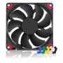 Noctua NF-A9x14 HS-PWM chromax.black.swap ventoinha slim para caixa de 92 mm, 92x92x14 mm, PWM, 600–2500 RPM, 57,5 m³/h, 23,6 dB, rolamento SSO, preta