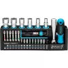 Hazet Conjunto de pontas 2300SH-1 — conjunto de 39 peças com pontas fenda, Phillips, Pozidriv, sextavadas e Torx
