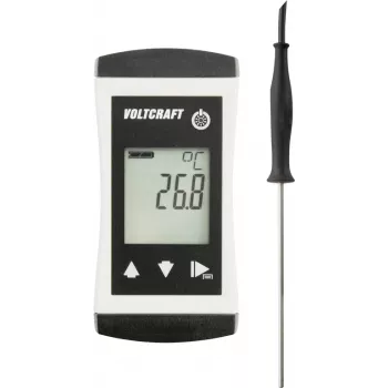 VOLTCRAFT PTM 100 + TPT-201 Medidor de temperatura -200 - 450 °C tipo de sonda Pt1000 IP65