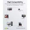 Goobay 75705 cabo de USB-C para DisplayPort, 4K 60 Hz, 2 m, 21,6 Gbit/s, preto