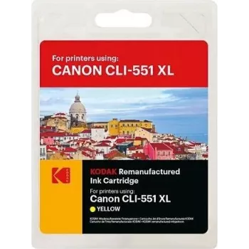 185C055139 KODAK CAN. MG5550 TINTA YEL 6446B001/CLI551XLY 274 páginas 11 ml (185C055139)
