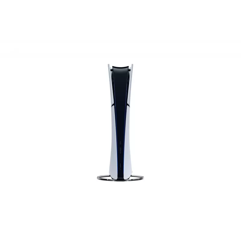 Suporte vertical Sony, suporte, PlayStation 5 slim, preto, cromado, brilhante / mate, PlayStation 5 slim, PlayStation 5 slim Digital Edition, 191 mm